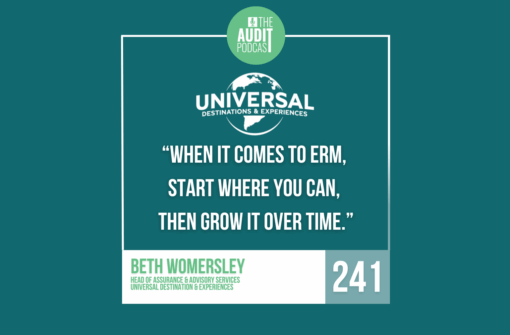 Ep 241: How to Win Support for ERM w/ Beth Womersley (Universal Destination & Experiences)